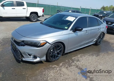 2023 Honda Civic Sport z USA, uszkodzony, nr VIN 2HGFE2F57PH558218